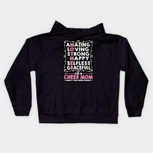 Cheer Mom Mother's Day Tee Kids Hoodie